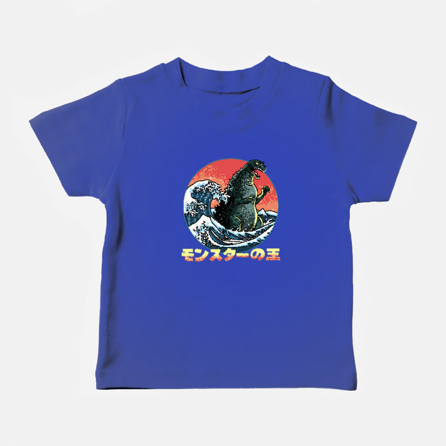 Pixel Kaiju-Baby-Basic-Tee-zascanauta