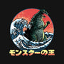 Pixel Kaiju-Womens-V-Neck-Tee-zascanauta