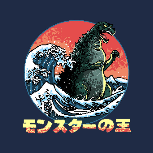 Pixel Kaiju-Mens-Long Sleeved-Tee-zascanauta