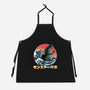 Pixel Kaiju-Unisex-Kitchen-Apron-zascanauta