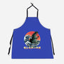 Pixel Kaiju-Unisex-Kitchen-Apron-zascanauta