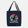 Pixel Kaiju-None-Basic Tote-Bag-zascanauta