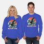 Pixel Kaiju-Unisex-Crew Neck-Sweatshirt-zascanauta