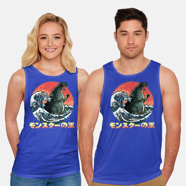 Pixel Kaiju-Unisex-Basic-Tank-zascanauta