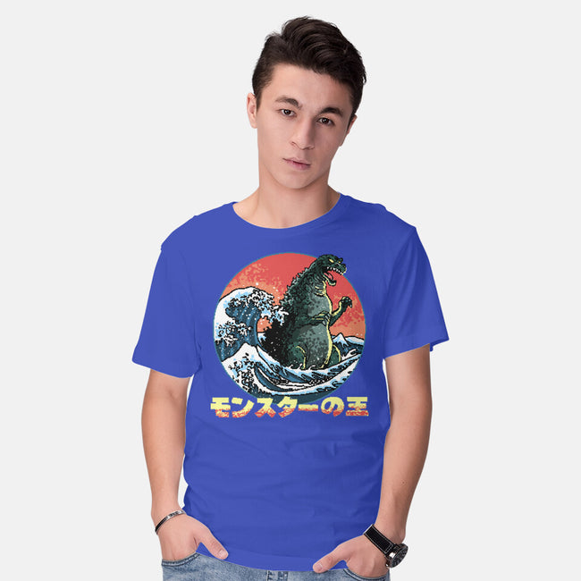 Pixel Kaiju-Mens-Basic-Tee-zascanauta
