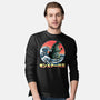 Pixel Kaiju-Mens-Long Sleeved-Tee-zascanauta