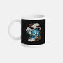 Ancient Blue Tiger-None-Mug-Drinkware-glitchygorilla