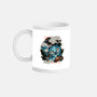 Ancient Blue Tiger-None-Mug-Drinkware-glitchygorilla