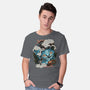 Ancient Blue Tiger-Mens-Basic-Tee-glitchygorilla