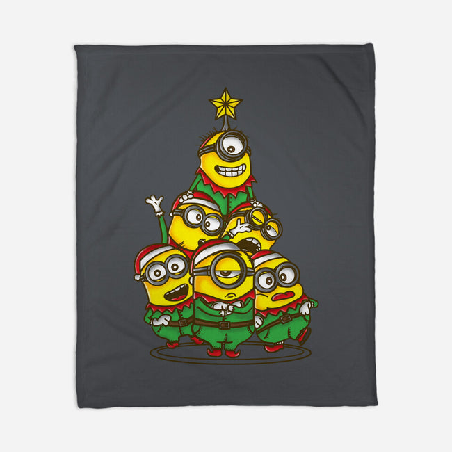 Christmas Minions-None-Fleece-Blanket-turborat14
