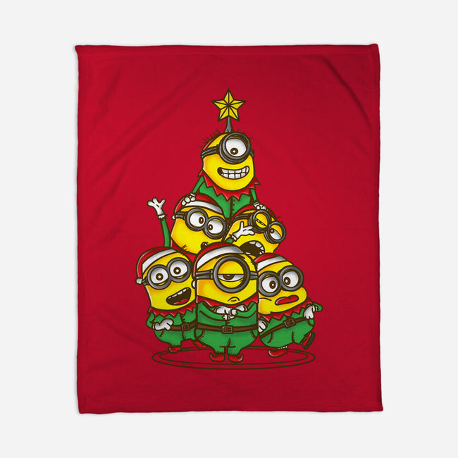 Christmas Minions-None-Fleece-Blanket-turborat14