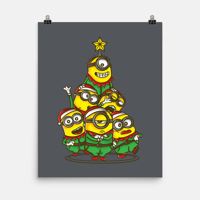 Christmas Minions-None-Matte-Poster-turborat14