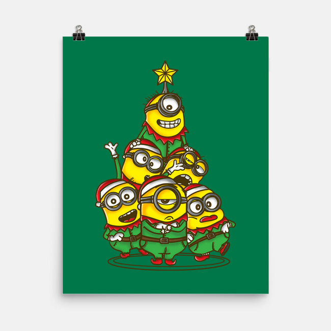 Christmas Minions-None-Matte-Poster-turborat14