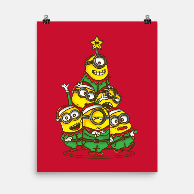 Christmas Minions-None-Matte-Poster-turborat14