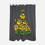 Christmas Minions-None-Polyester-Shower Curtain-turborat14