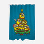 Christmas Minions-None-Polyester-Shower Curtain-turborat14
