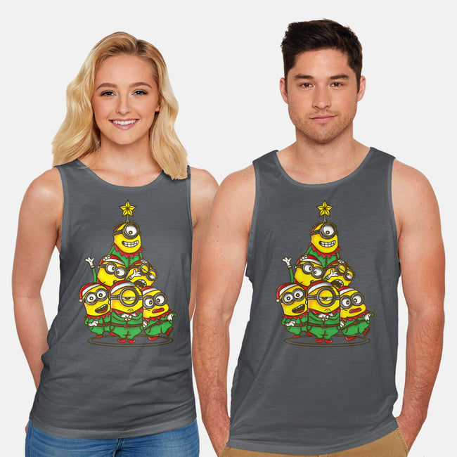 Christmas Minions-Unisex-Basic-Tank-turborat14