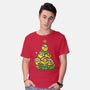 Christmas Minions-Mens-Basic-Tee-turborat14