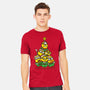 Christmas Minions-Mens-Heavyweight-Tee-turborat14