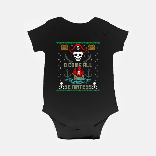 O Come All Ye Mateys-Baby-Basic-Onesie-Boggs Nicolas