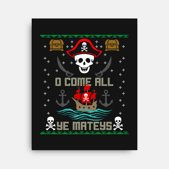 O Come All Ye Mateys-None-Stretched-Canvas-Boggs Nicolas