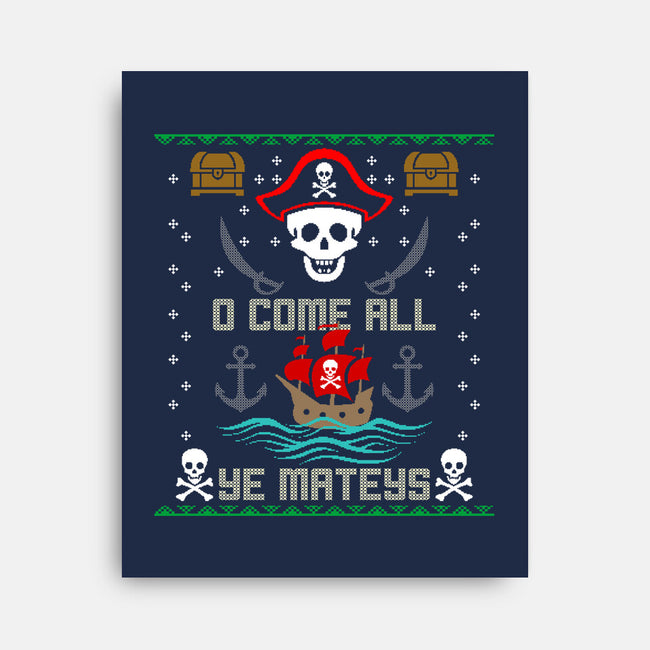 O Come All Ye Mateys-None-Stretched-Canvas-Boggs Nicolas