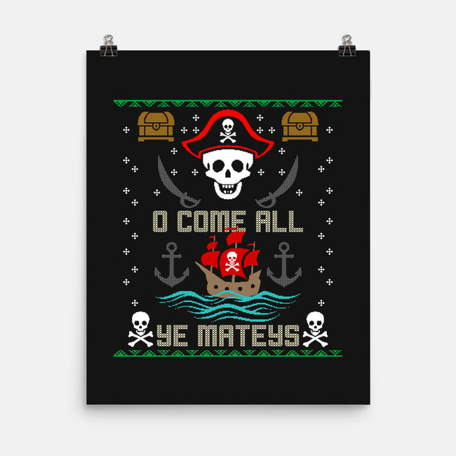 O Come All Ye Mateys-None-Matte-Poster-Boggs Nicolas