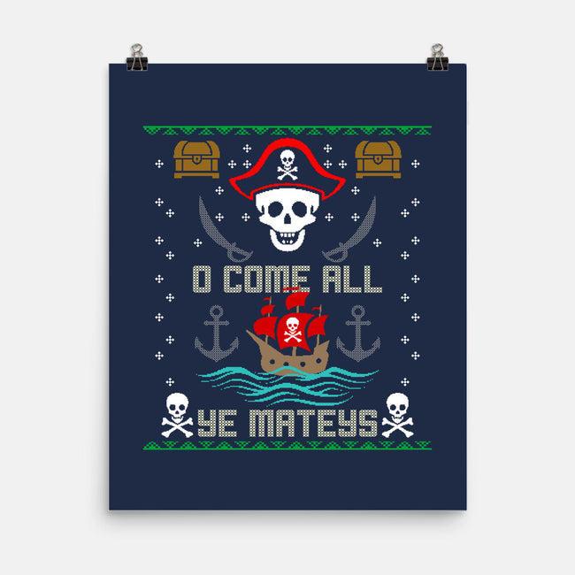O Come All Ye Mateys-None-Matte-Poster-Boggs Nicolas