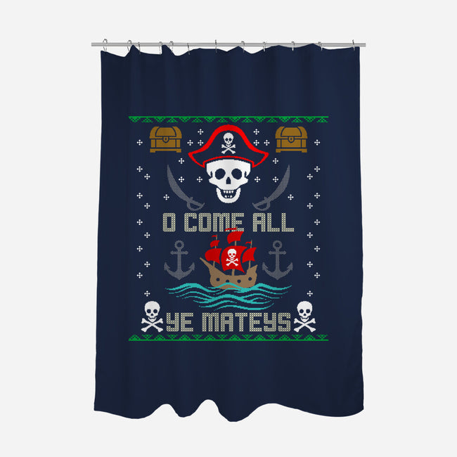 O Come All Ye Mateys-None-Polyester-Shower Curtain-Boggs Nicolas