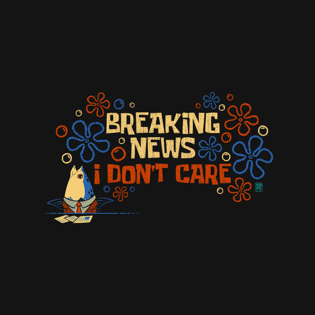 Breaking News I Don't Care-None-Glossy-Sticker-worlddominationforcats