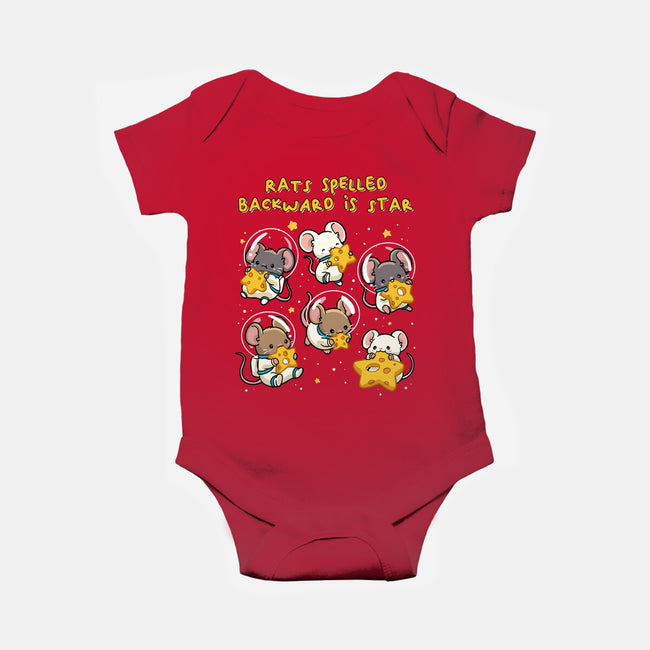 Rats Spelled Backward Is Star-Baby-Basic-Onesie-GoshWow