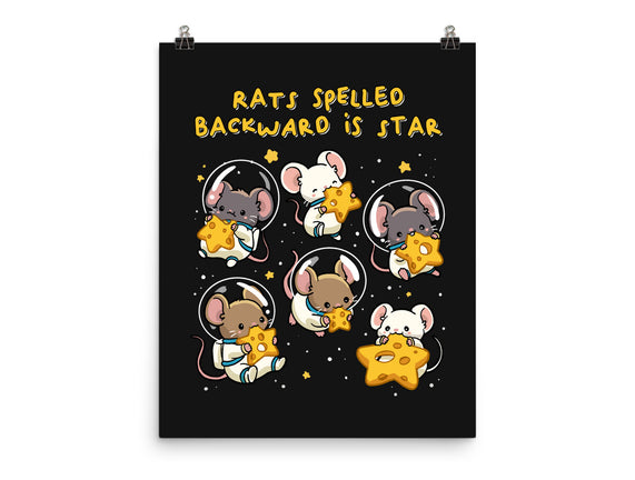 Rats Spelled Backward Is Star