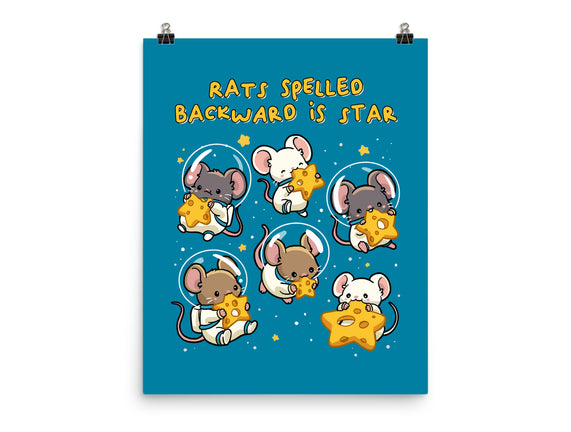 Rats Spelled Backward Is Star