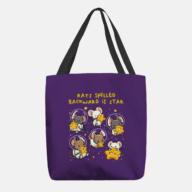 Rats Spelled Backward Is Star-None-Basic Tote-Bag-GoshWow