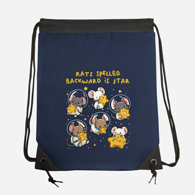 Rats Spelled Backward Is Star-None-Drawstring-Bag-GoshWow
