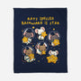 Rats Spelled Backward Is Star-None-Fleece-Blanket-GoshWow