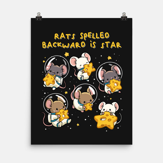 Rats Spelled Backward Is Star-None-Matte-Poster-GoshWow