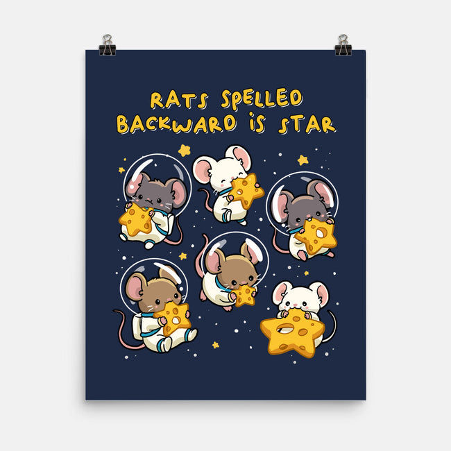 Rats Spelled Backward Is Star-None-Matte-Poster-GoshWow