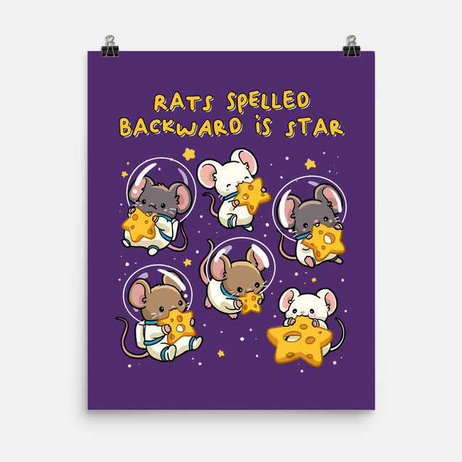 Rats Spelled Backward Is Star-None-Matte-Poster-GoshWow