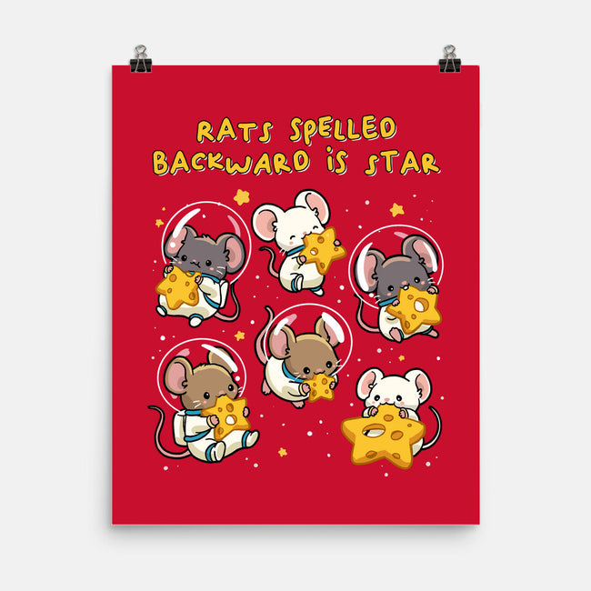 Rats Spelled Backward Is Star-None-Matte-Poster-GoshWow