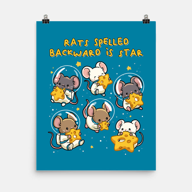 Rats Spelled Backward Is Star-None-Matte-Poster-GoshWow