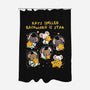 Rats Spelled Backward Is Star-None-Polyester-Shower Curtain-GoshWow