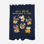 Rats Spelled Backward Is Star-None-Polyester-Shower Curtain-GoshWow