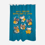 Rats Spelled Backward Is Star-None-Polyester-Shower Curtain-GoshWow