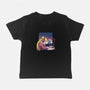 Lofi Moon Girl-Baby-Basic-Tee-rmatix