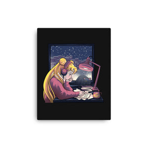 Lofi Moon Girl