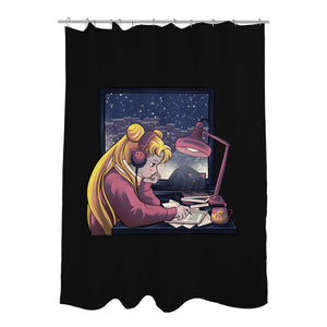 Lofi Moon Girl