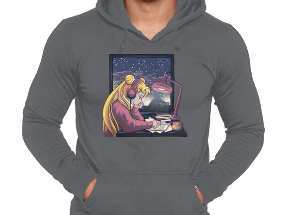 Lofi Moon Girl