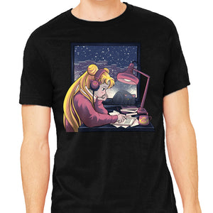 Lofi Moon Girl