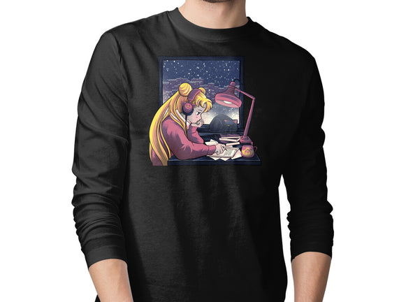 Lofi Moon Girl
